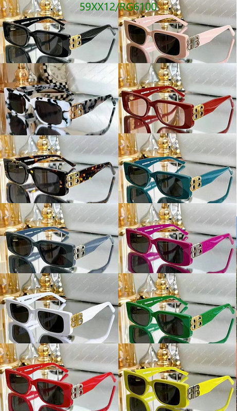 Glasses-Balenciaga, Code: RG6100,$: 59USD