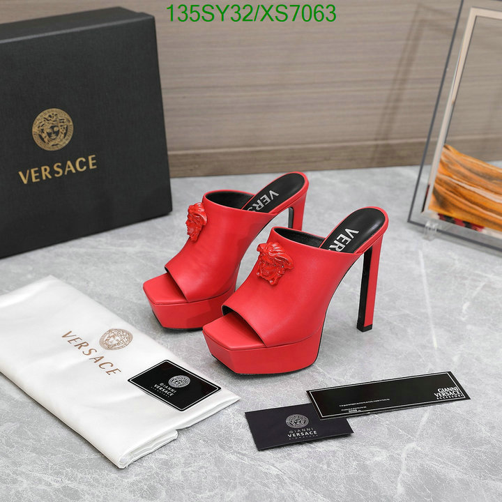 Women Shoes-Versace, Code: XS7063,$: 135USD