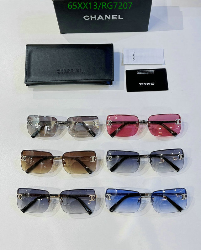 Glasses-Chanel, Code: RG7207,$: 65USD