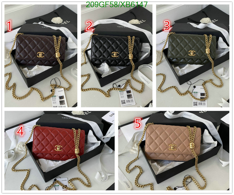 Chanel Bags -(Mirror)-Diagonal-,Code: XB6147,$: 209USD