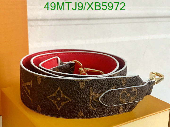 LV Bags-(4A)-Shoulder Strap-,Code: XB5972,$: 49USD