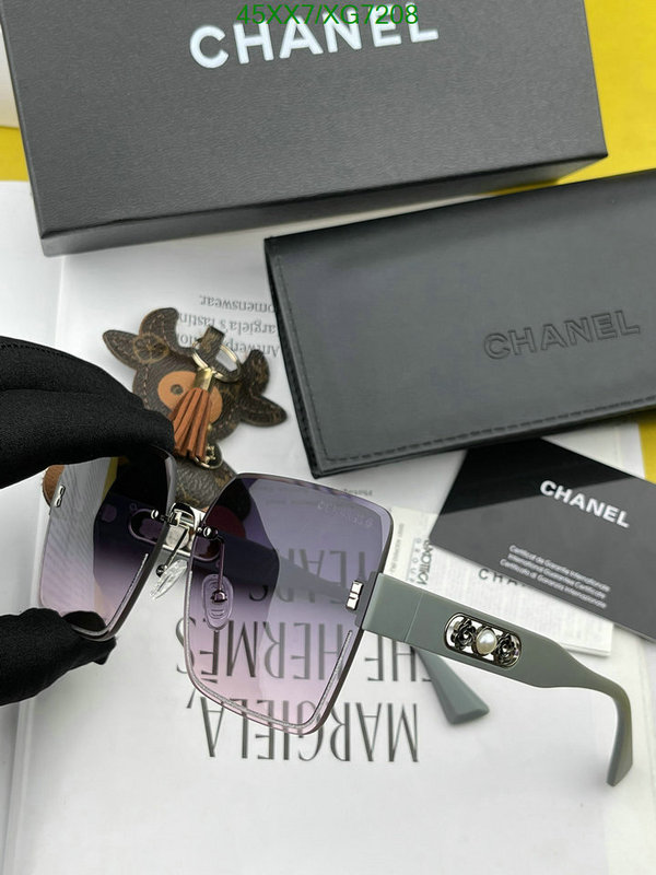 Glasses-Chanel, Code: XG7208,$: 45USD