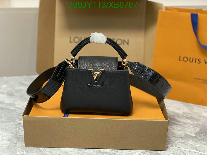 LV Bags-(Mirror)-Handbag-,Code: XB6707,