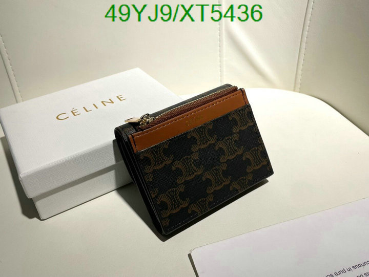 Celine Bag-(4A)-Wallet-,Code: XT5436,$: 49USD