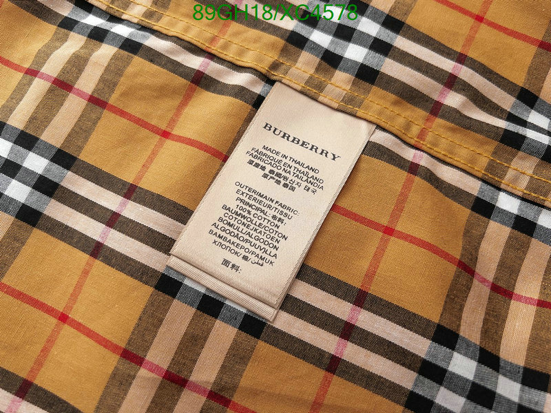 Clothing-Burberry, Code: XC4578,$: 89USD