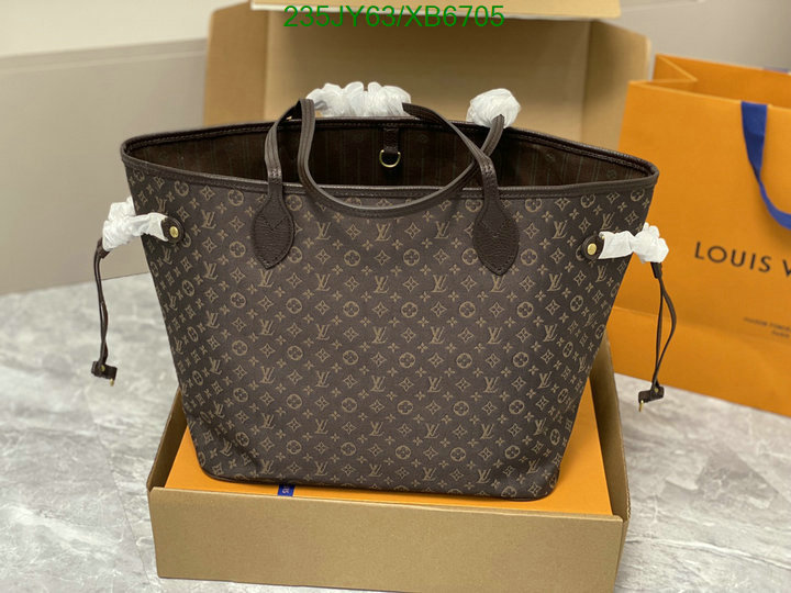 LV Bags-(Mirror)-Neverfull-,Code: XB6705,$: 235USD