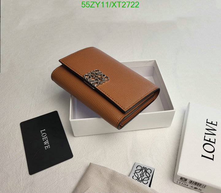 Loewe Bag-(4A)-Wallet-,Code: XT2722,$: 55USD