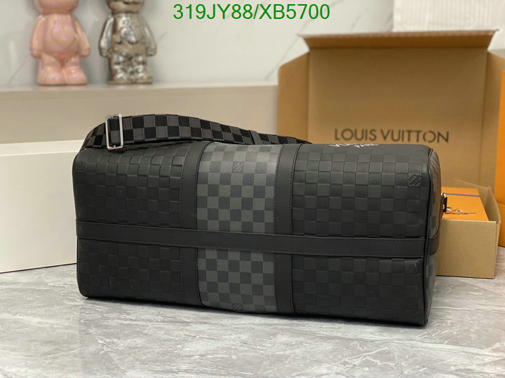 LV Bags-(Mirror)-Keepall BandouliRe 45-50-,Code: XB5700,$: 319USD