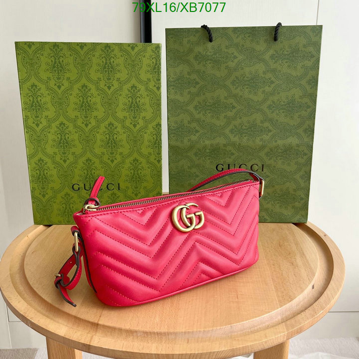 Gucci Bag-(4A)-Marmont,Code: XB7077,$: 79USD