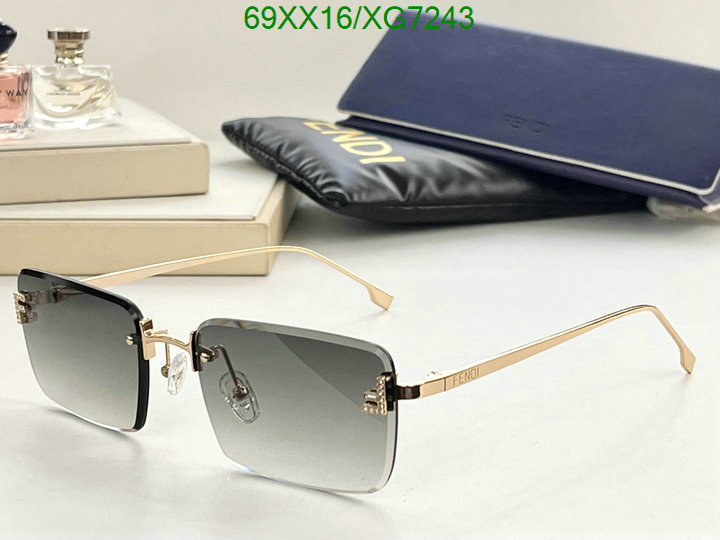 Glasses-Fendi, Code: XG7243,$: 69USD