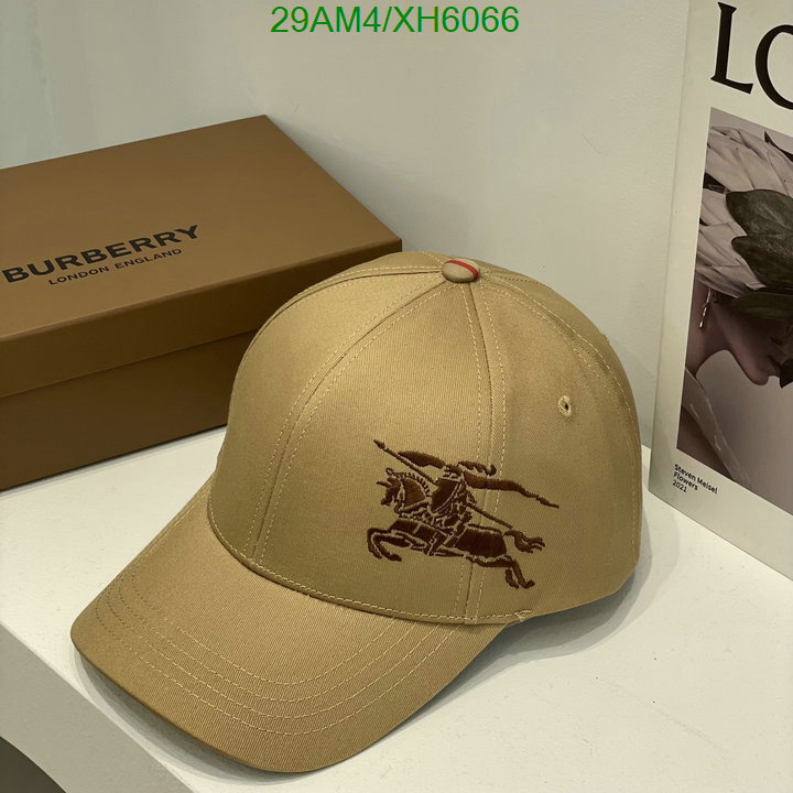 Cap -(Hat)-Burberry, Code: XH6066,$: 29USD