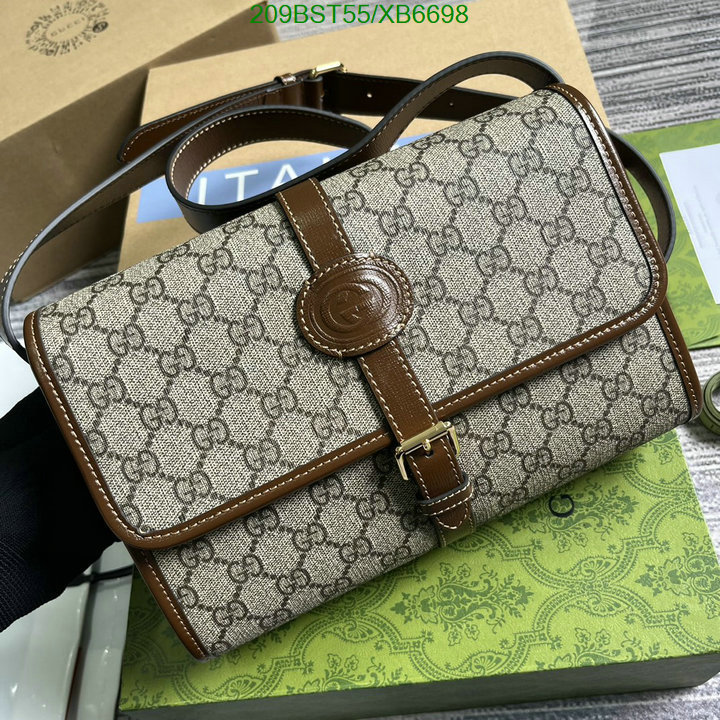 Gucci Bag-(Mirror)-Diagonal-,Code: XB6698,$: 209USD