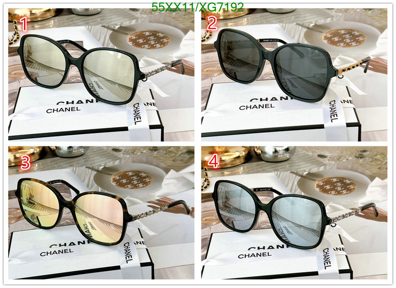 Glasses-Chanel, Code: XG7192,$: 55USD