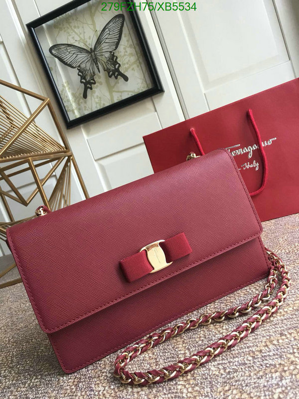 Ferragamo Bag-(Mirror)-Diagonal-,Code: XB5534,$: 279USD