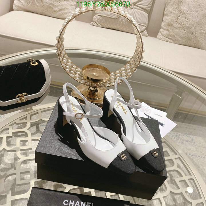 Women Shoes-Chanel, Code: XS6670,$: 119USD