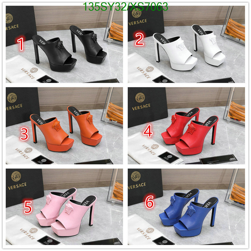 Women Shoes-Versace, Code: XS7063,$: 135USD