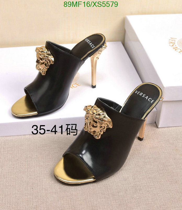 Women Shoes-Versace, Code: XS5579,$: 89USD