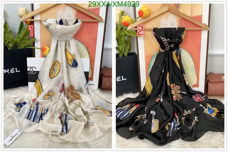 Scarf-Chanel, Code: XM4929,$: 29USD