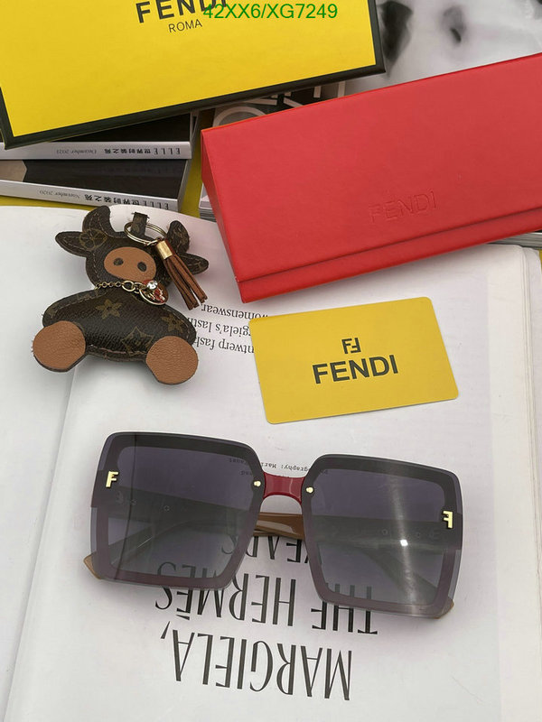 Glasses-Fendi, Code: XG7249,$: 42USD