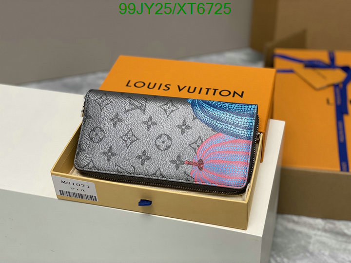 LV Bags-(Mirror)-Wallet-,Code: XT6725,$: 99USD