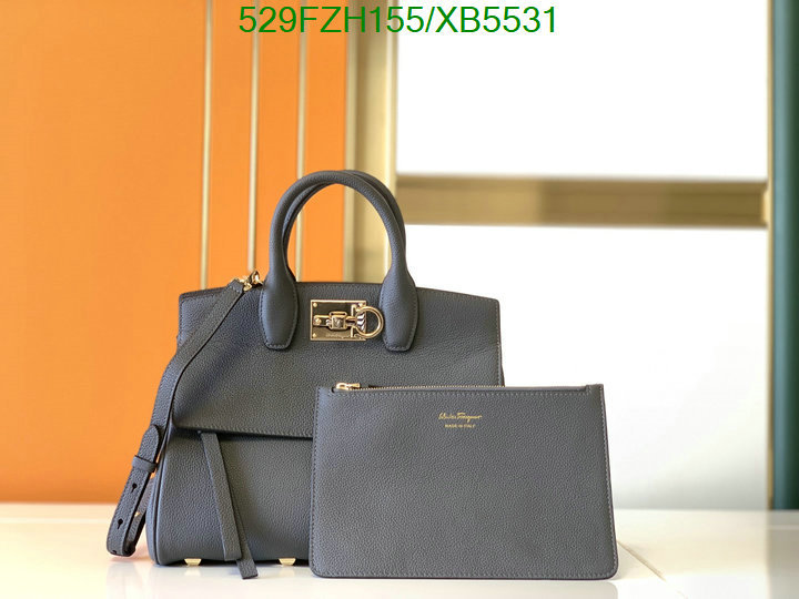 Ferragamo Bag-(Mirror)-Handbag-,Code: XB5531,$: 529USD