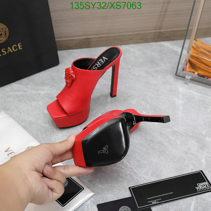 Women Shoes-Versace, Code: XS7063,$: 135USD