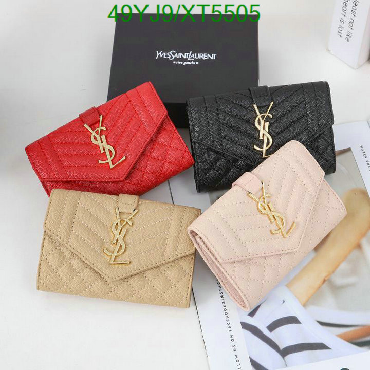 YSL Bag-(4A)-Wallet-,Code: XT5505,$: 49USD