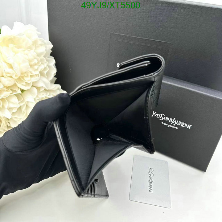 YSL Bag-(4A)-Wallet-,Code: XT5500,$: 49USD