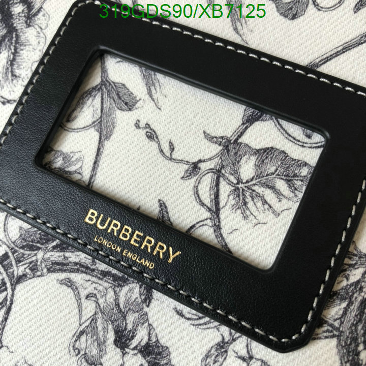 Burberry Bag-(Mirror)-Diagonal-,Code: XB7125,$: 319USD