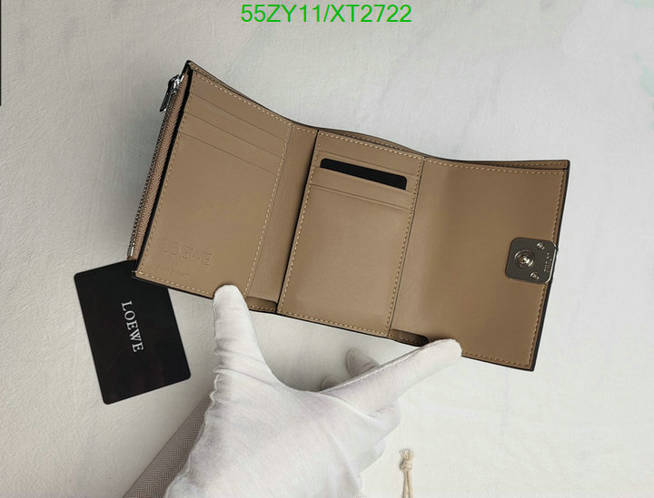 Loewe Bag-(4A)-Wallet-,Code: XT2722,$: 55USD