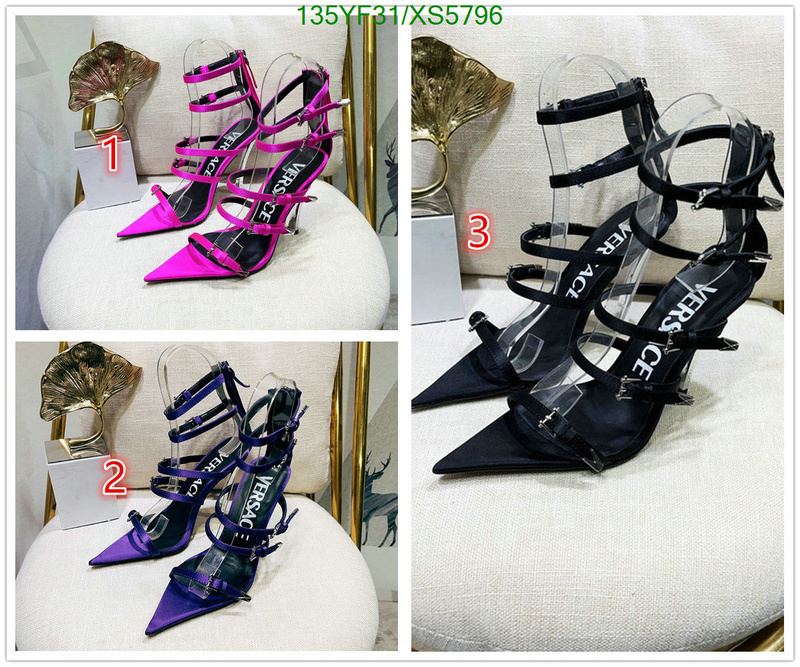 Women Shoes-Versace, Code: XS5796,$: 135USD