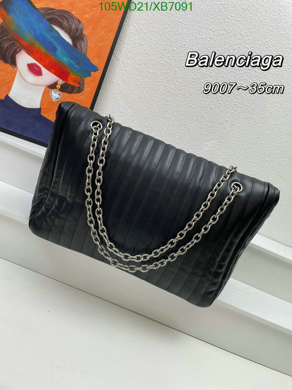 Balenciaga Bag-(4A)-Other Styles-,Code: XB7091,$: 105USD