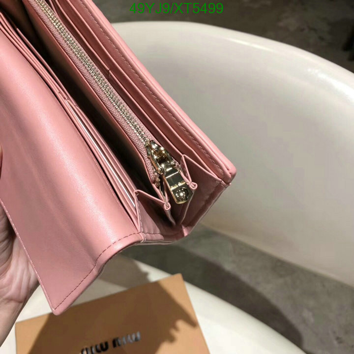 Miu Miu Bag-(4A)-Wallet-,Code: XT5499,$: 49USD