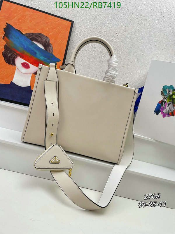 Prada Bag-(4A)-Handbag-,Code: RB7419,$: 105USD