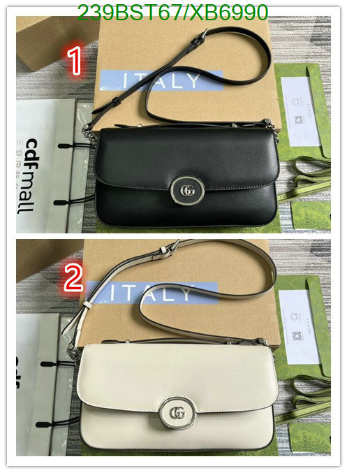 Gucci Bag-(Mirror)-Diagonal-,Code: XB6990,$: 239USD