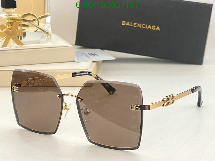 Glasses-Balenciaga, Code: XG7167,$: 69USD