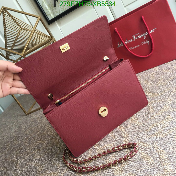 Ferragamo Bag-(Mirror)-Diagonal-,Code: XB5534,$: 279USD