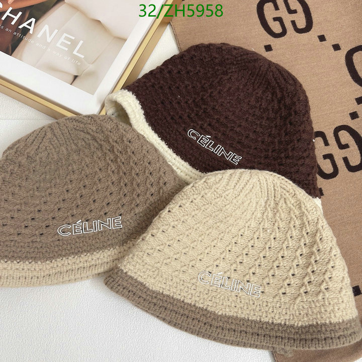 Cap -(Hat)-Celine, Code: ZH5958,$: 32USD