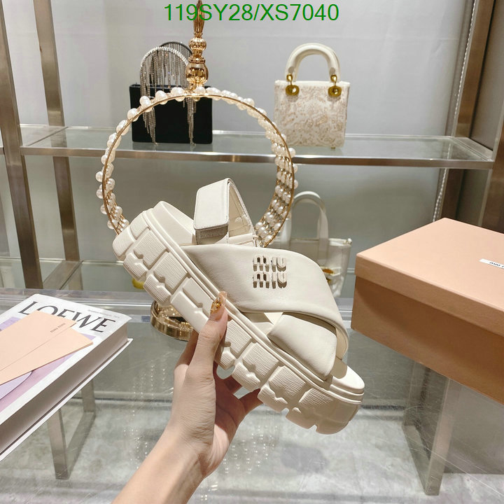 Women Shoes-Miu Miu, Code: XS7040,$: 119USD