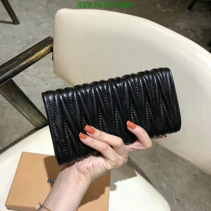 Miu Miu Bag-(4A)-Wallet-,Code: XT5499,$: 49USD