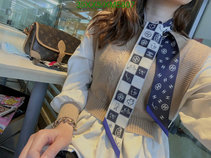 Scarf-Chanel, Code: XM5807,$: 35USD