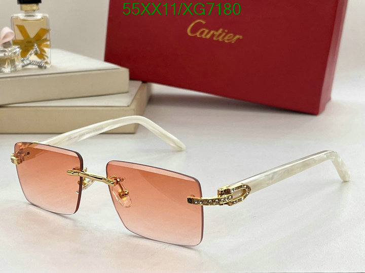 Glasses-Cartier, Code: XG7180,$: 55USD