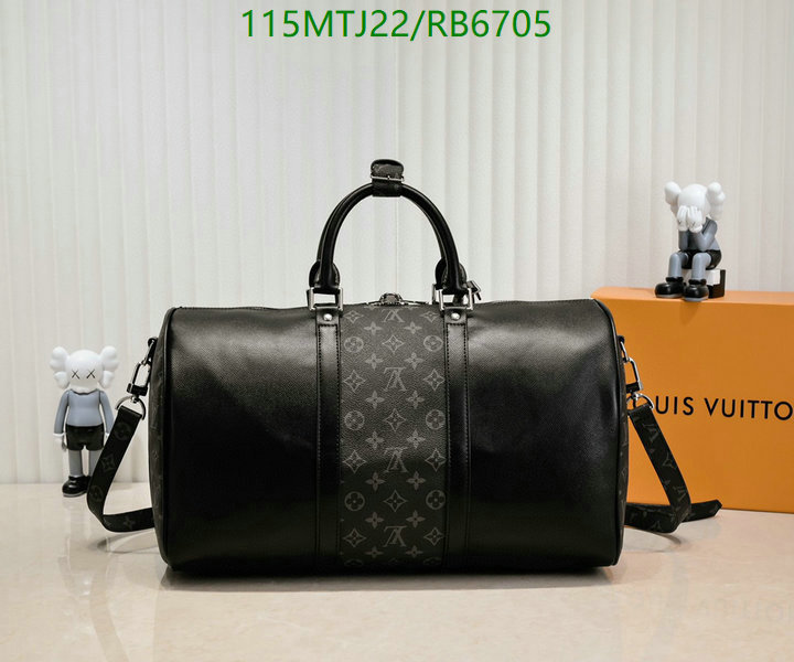 LV Bags-(4A)-Keepall BandouliRe 45-50-,Code: RB6705,$: 115USD