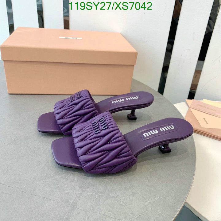 Women Shoes-Miu Miu, Code: XS7042,$: 119USD