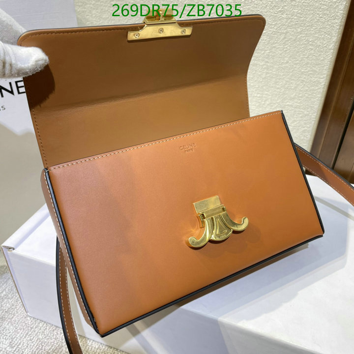 Celine Bag -(Mirror)-Triomphe Series,Code: ZB7035,$: 269USD