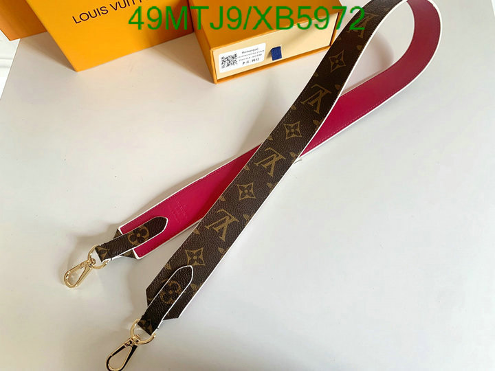 LV Bags-(4A)-Shoulder Strap-,Code: XB5972,$: 49USD