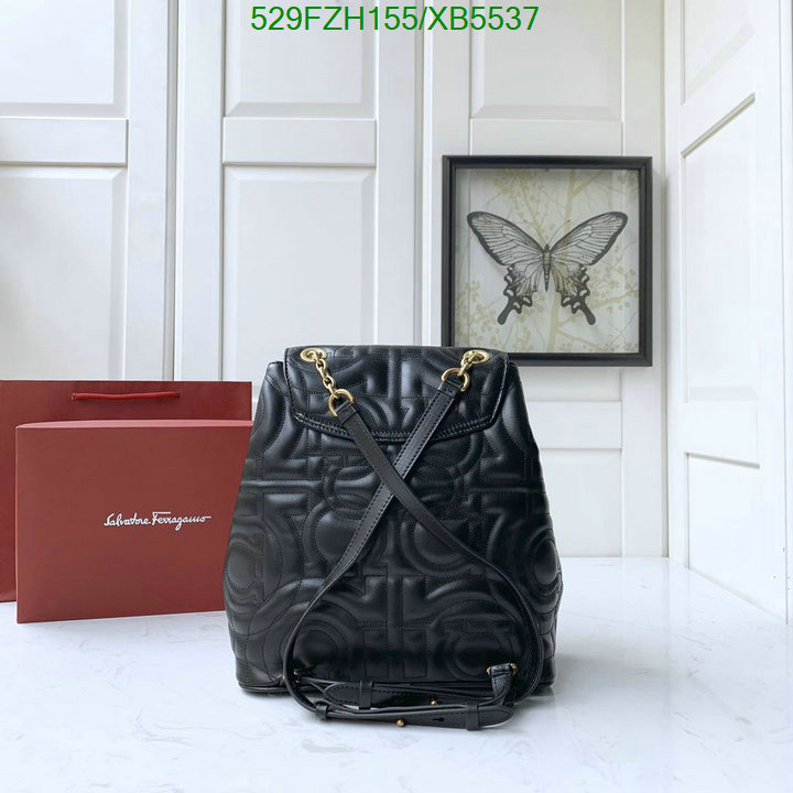 Ferragamo Bag-(Mirror)-Backpack-,Code: XB5537,$: 529USD