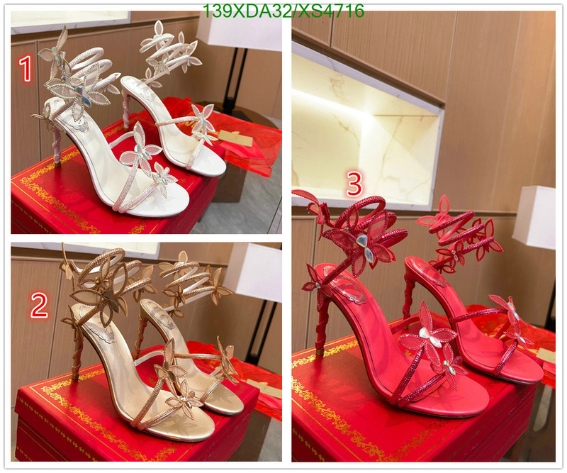 Women Shoes-Rene Caovilla, Code: XS4716,$: 139USD