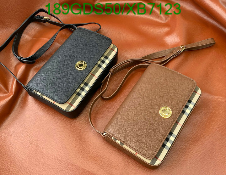 Burberry Bag-(Mirror)-Diagonal-,Code: XB7123,$: 189USD