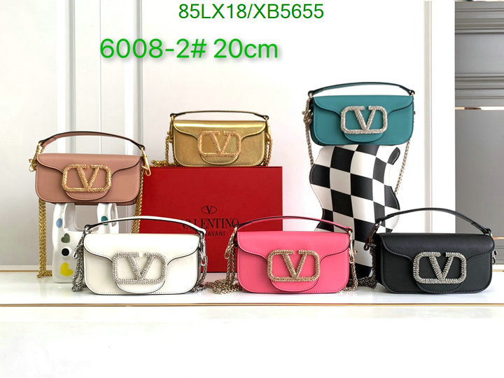 Valentino Bag-(4A)-LOC-V Logo ,Code: XB5655,$: 85USD